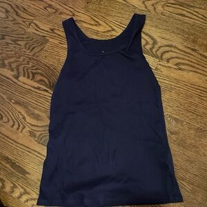 A New Day Navy Tank Top